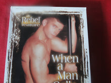Load image into Gallery viewer, Vintage Adult XXX VHS Porn Tape Video Gay Interest When A Man Calls Paul Carrigan HCG