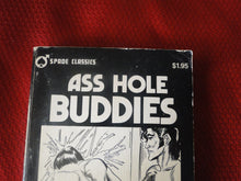 Load image into Gallery viewer, Vintage Erotic Adult Paperback Book/Novel Gay Interest Spade Classics Ass Hole Buddies 1972 A