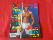 Load image into Gallery viewer, Vintage Adult Erotic Sexy Magazine Gay Interest Obsessions November 1994 U1