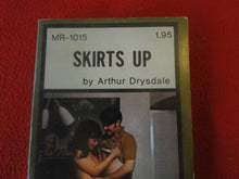Load image into Gallery viewer, Vintage Erotic Adult Paperback Book/Novel Skirts Up 1971 X3