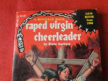 Load image into Gallery viewer, Vintage Erotic Adult Paperback Book/Novel Raped Virgin Cheerleader PB2