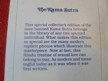 Load image into Gallery viewer, Vintage Erotic Adult Paperback Book/Novel The Kama Sutra 1981 X3