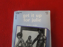 Load image into Gallery viewer, Vintage Erotic Adult Paperback Book/Novel Get It Up For Julie Greenleaf 1976 X3