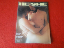 Load image into Gallery viewer, Vintage Nude Erotic Sexy Adult Magazine He and She July 1975 57