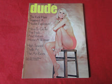 Load image into Gallery viewer, Vintage Nude Erotic Sexy Adult Magazine Dude May 1969 P89