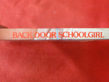 Load image into Gallery viewer, Vintage Erotic Adult Paperback Book/Novel Greenleaf Back Door Schoolgirl PB2
