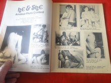 Load image into Gallery viewer, Vintage Nude Erotic Sexy Adult Magazine He & She November 1976 57