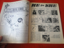 Load image into Gallery viewer, Vintage Nude Erotic Sexy Adult Magazine He & She March 1977 57