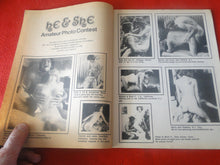 Load image into Gallery viewer, Vintage Nude Erotic Sexy Adult Magazine He & She March 1977 57