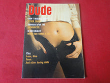 Load image into Gallery viewer, Vintage Nude Erotic Sexy Adult Magazine Dude November 1972 P89