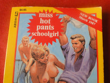 Load image into Gallery viewer, Vintage Erotic Adult Paperback Book/Novel Greenleaf Miss Hot Pants Schoolgirl PB2