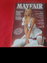 Load image into Gallery viewer, Vintage Nude Erotic Sexy Adult Magazine Mayfair December 1976 JB3