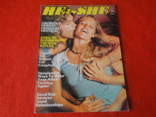 Load image into Gallery viewer, Vintage Nude Erotic Sexy Adult Magazine He & She November 1977 John Holmes 57