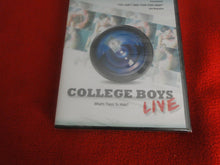 Load image into Gallery viewer, Vintage Adult All Male Gay XXX DVD SEALED NOS College Boys Live B3