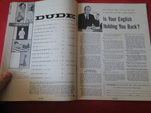 Load image into Gallery viewer, Vintage Nude Erotic Sexy Adult Magazine Dude November 1963 P89