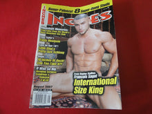 Load image into Gallery viewer, Vintage Adult Erotic Sexy Magazine Gay Interest Inches August 2007             GM