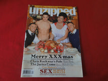 Load image into Gallery viewer, Vintage Adult Erotic Sexy Magazine Gay Interest Unzipped December 2009       GM