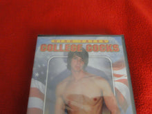 Load image into Gallery viewer, Vintage Adult All Male Gay XXX DVD SEALED NOS Dirk Yates' College Cocks    B3