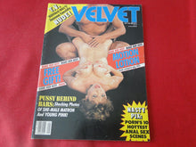 Load image into Gallery viewer, Vintage Nude Erotic Sexy Adult Men's Magazine Velvet May 1984 P74
