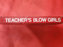 Load image into Gallery viewer, Vintage Erotic Adult Paperback Book/Novel Patch Pokets Teacher's Blow Girls PB2