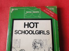 Load image into Gallery viewer, Vintage Erotic Adult Paperback Book/Novel Patch Pokets Hot Schoolgirls PB2