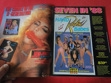 Load image into Gallery viewer, Vintage Nude Erotic Sexy Adult Magazine XXX Movie Illustrated February 1988 CS