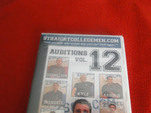 Load image into Gallery viewer, Vintage Adult All Male Gay XXX DVD SEALED NOS Straight College Men Auditions V. 12 B3