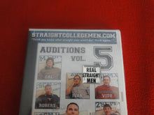 Load image into Gallery viewer, Vintage Adult All Male Gay XXX DVD SEALED NOS Straight College Men Auditions V. 5 B4