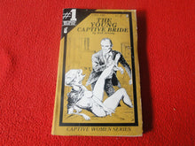 Load image into Gallery viewer, Vintage Erotic Adult Paperback Book/Novel The Young Captive Bride 1980 X15