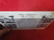 Load image into Gallery viewer, Vintage Adult XXX VHS Porn Tape Adult Video Womens Wrestling GGC-133 Masked Domination BS