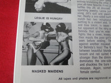 Load image into Gallery viewer, Vintage Adult XXX VHS Porn Tape Adult Video Womens Wrestling GGC-133 Masked Domination BS