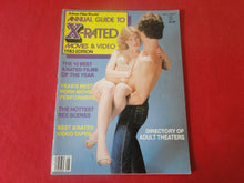 Load image into Gallery viewer, Vintage Nude Erotic Sexy Adult Magazine XXX Annual Guide To X-Rated Movies 1983 CS