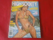 Load image into Gallery viewer, Vintage Nude Erotic Sexy Adult Magazine High Society October 1985 JB66