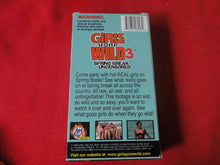 Load image into Gallery viewer, Vintage Adult XXX VHS Porn Tape Adult Video Movie Girls Gone Wild 3 Spring Break Uncensored BS