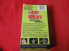 Load image into Gallery viewer, Vintage Adult XXX VHS Porn Tape Adult Video Movie Girls Gone Wild 2 Mardi Gras Madness BS