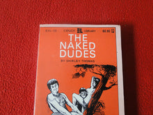 Load image into Gallery viewer, Vintage Erotic Adult Paperback Book/Novel The Naked Dudes 1979 X15