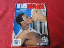 Load image into Gallery viewer, Vintage Adult Erotic Sexy Magazine Gay Interest Black Inches April 2000 JB40
