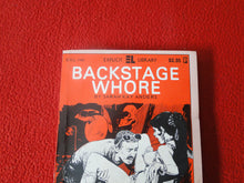 Load image into Gallery viewer, Vintage Erotic Adult Paperback Book/Novel Backstage Whore 1980 X15