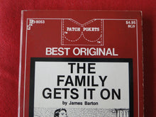 Load image into Gallery viewer, Vintage Erotic Adult Paperback Book/Novel The Family Gets it On Patch Pokets PB1