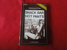 Load image into Gallery viewer, Vintage Erotic Adult Paperback Book/Novel Greenleaf Snack Bar Hot Pants 1979 A