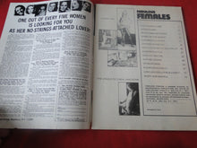Load image into Gallery viewer, Vintage Nude Erotic Sexy Adult Magazine Fabulous Females August 1974 JB25