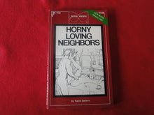 Load image into Gallery viewer, Vintage Erotic Adult Paperback Book/Novel Greenleaf Horny Loving Neighbors 1982 A