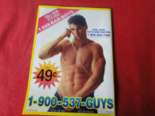 Load image into Gallery viewer, Vintage Adult Erotic Sexy Magazine Gay Interest Freshmen September 1996 JB40