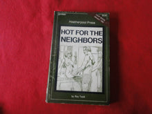 Load image into Gallery viewer, Vintage Erotic Adult Paperback Book/Novel Greenleaf Hot For The Neighbors 1982 A