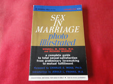 Load image into Gallery viewer, Vintage Erotic Adult Paperback Book/Novel Sex In Marriage Photo Illustrated PB1
