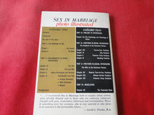 Load image into Gallery viewer, Vintage Erotic Adult Paperback Book/Novel Sex In Marriage Photo Illustrated PB1