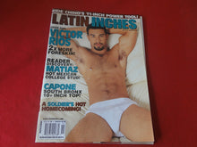 Load image into Gallery viewer, Vintage Adult Erotic Sexy Magazine Gay Interest Latin Inches November 2003       GM