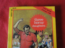 Load image into Gallery viewer, Vintage Erotic Adult Paperback Book/Novel Greenleaf Three Horny Daughters 1984 A