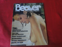 Load image into Gallery viewer, Vintage Nude Erotic Sexy Adult Magazine Beaver August 1976 JB66