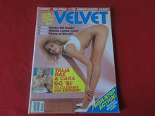 Load image into Gallery viewer, Vintage Nude Erotic Sexy Adult Magazine Velvet September 1987 P99